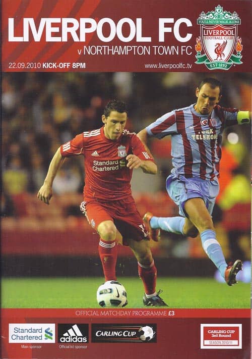 Liverpool FC v Northampton Town FC